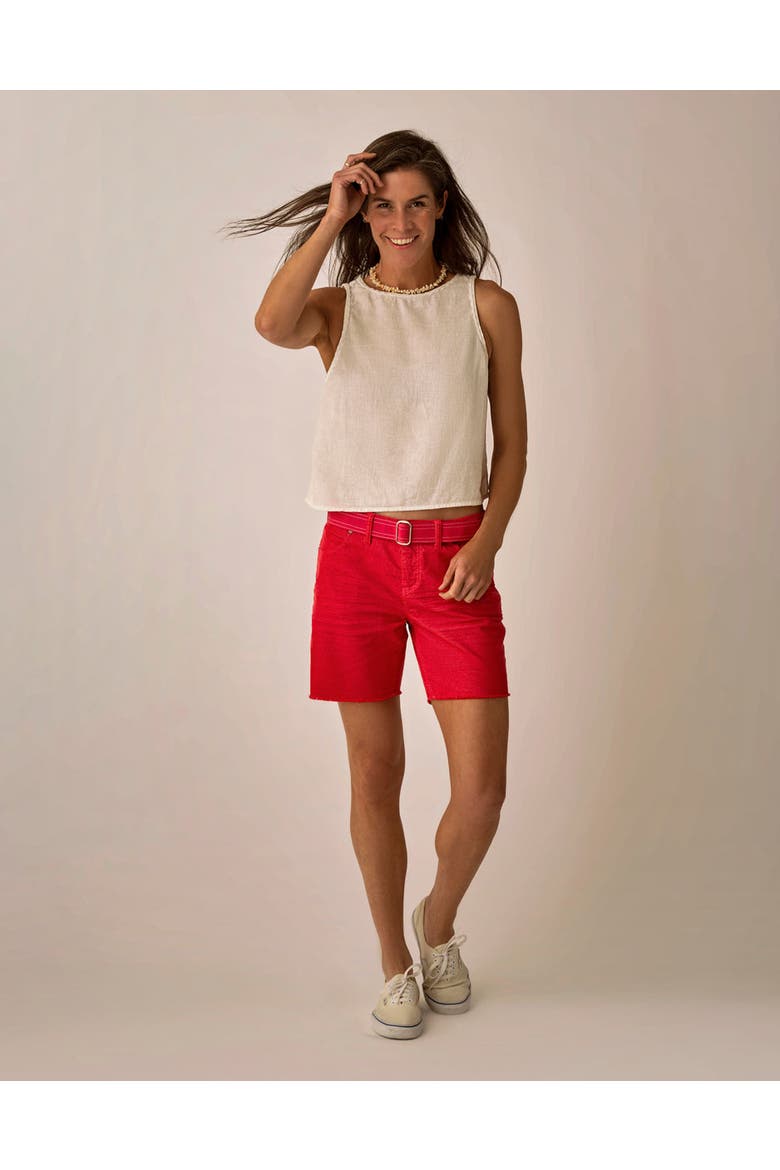 Oahu 6" Corduroy Short, Alternate, color, Watermelon