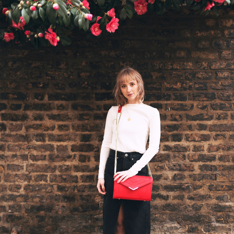 LaBante London Kensington Vegan Cross-Body Bag, Alternate, color, Silver