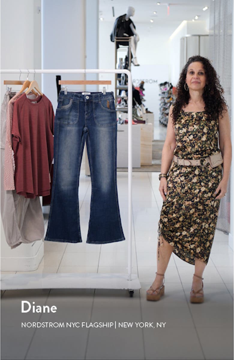 Tiana Low Rise Flare Jeans, sales video thumbnail