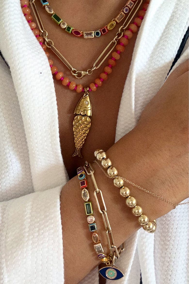 Gelato Necklace, Alternate, color, Multicolor