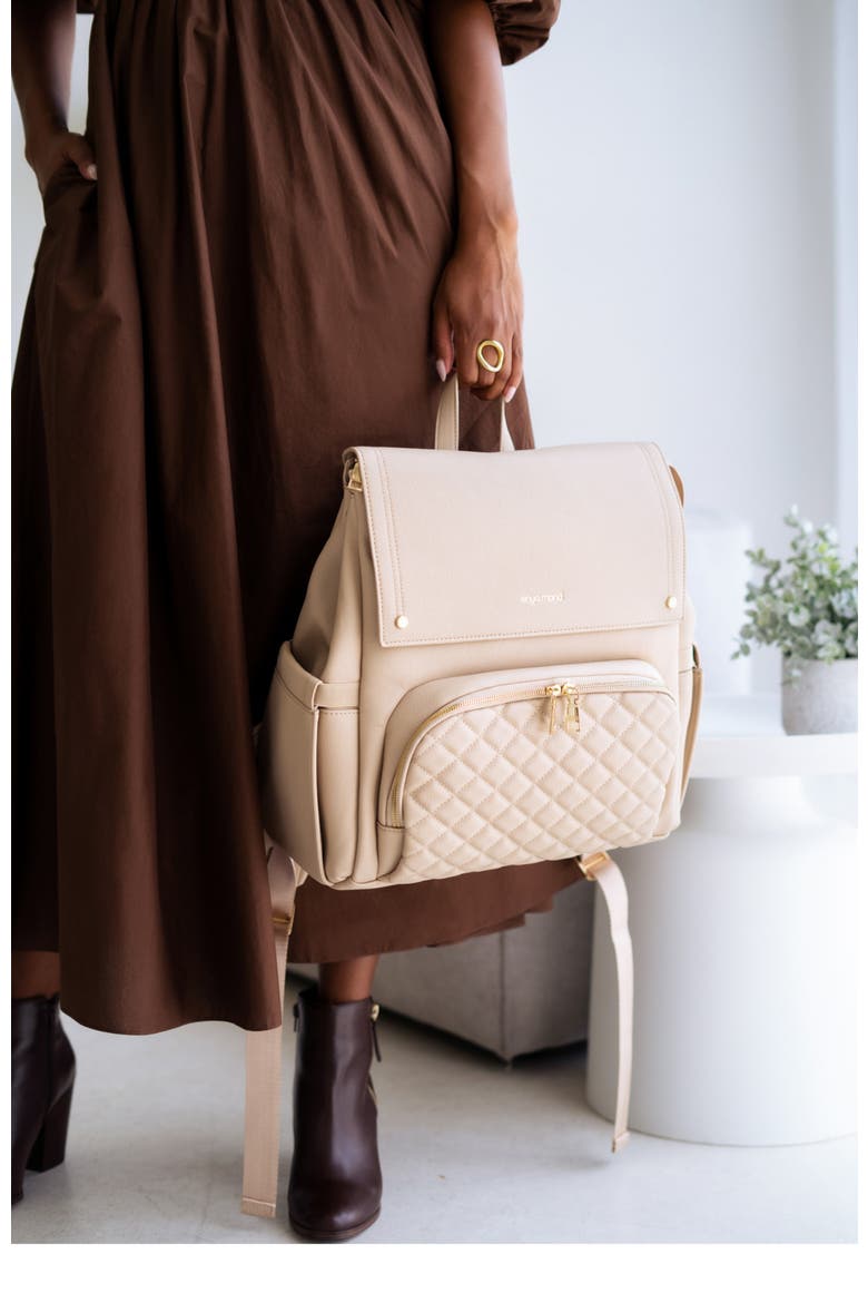 Luna Diaper Bag, Alternate, color, Isabelline