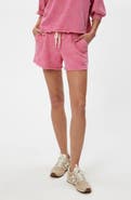 Michael Stars Otto Tie Waist Sweat Shorts
