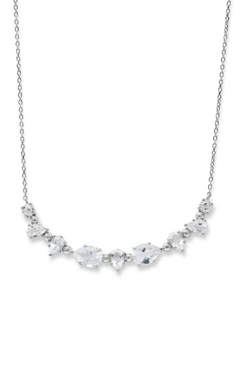 Mlia Curved Bar Necklace