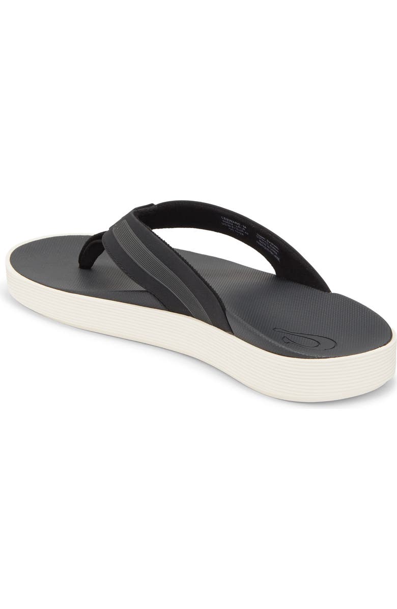 OluKai Leeward Flip Flop, Alternate, color, Lava Rock / Lava Rock