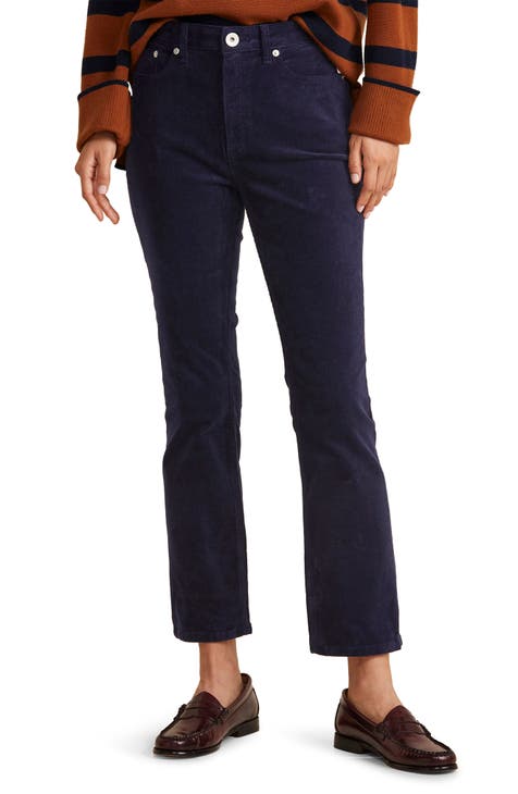 Women's Blue Corduroy Pants | Nordstrom