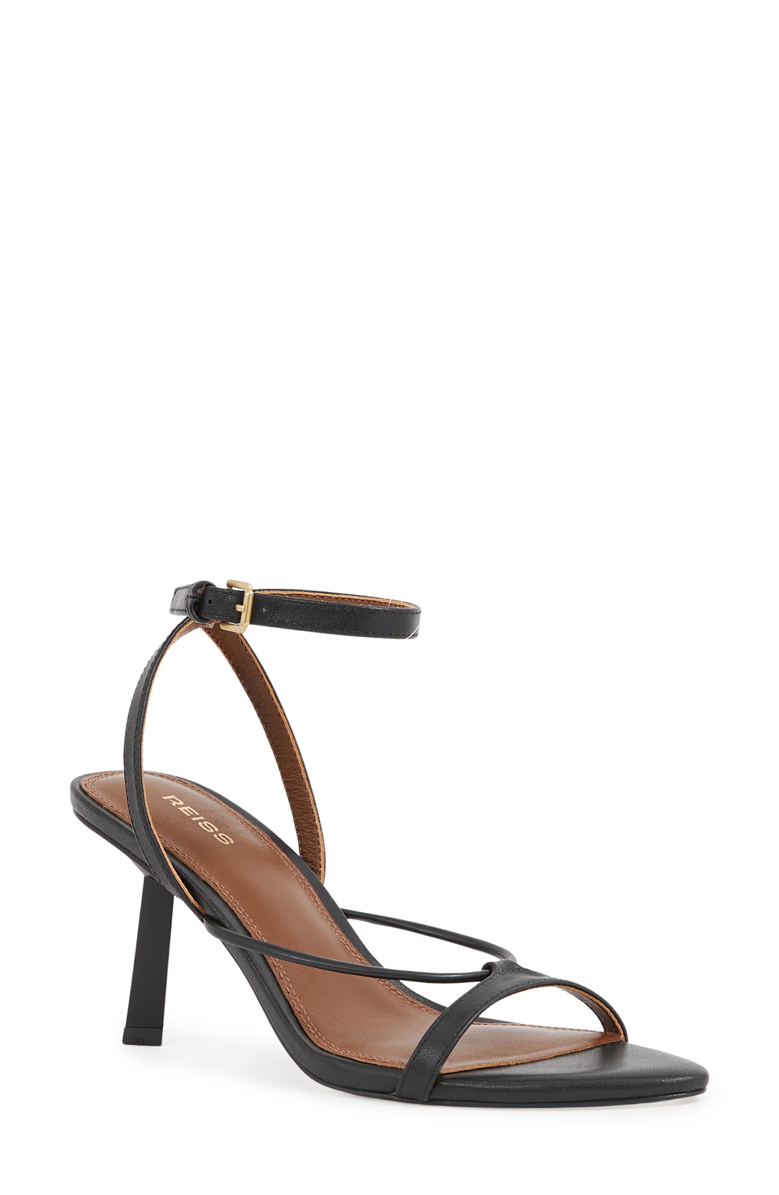 Reiss Ashley Ankle Strap Sandal, Main, color, 