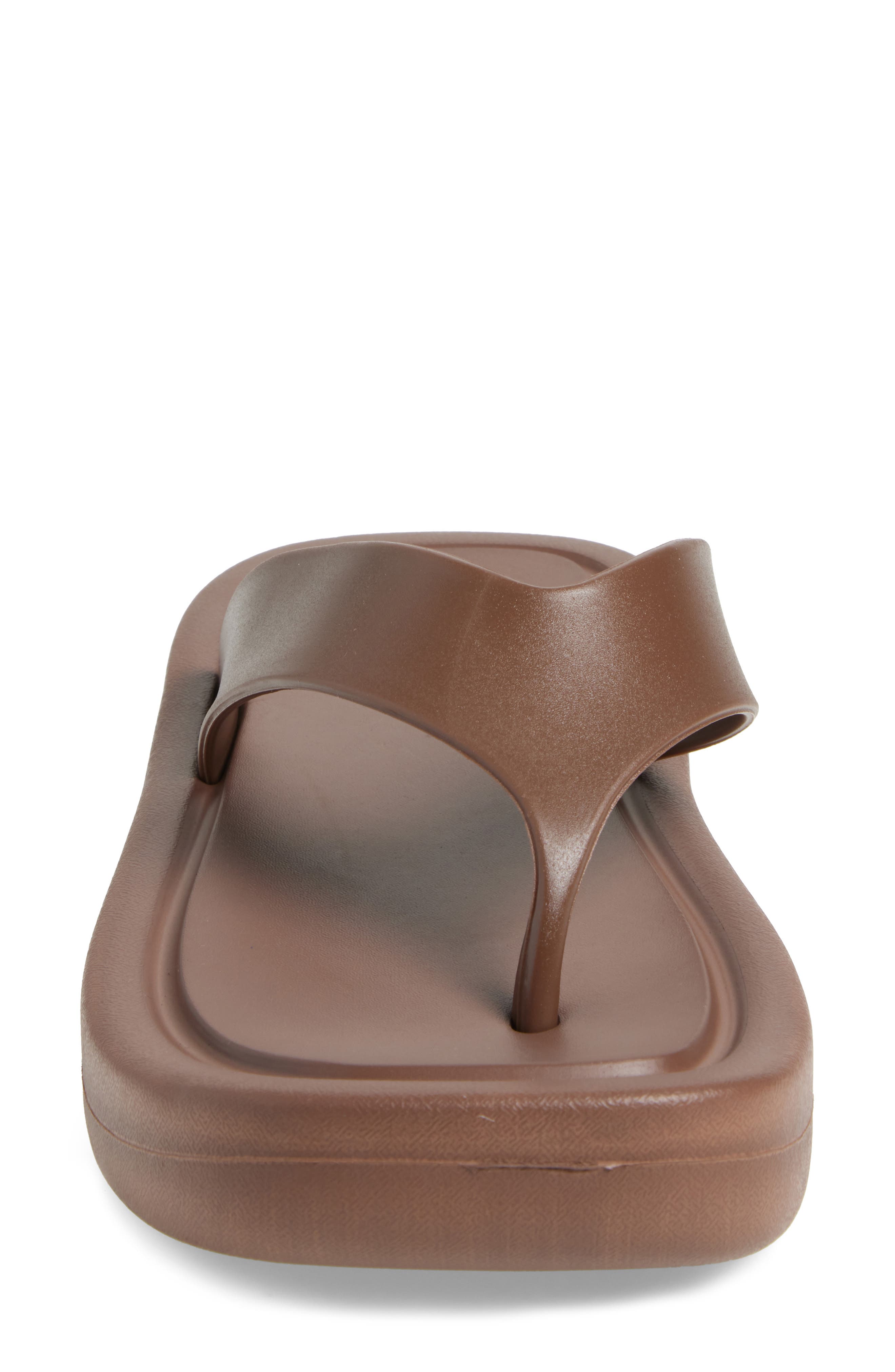 Jeffrey Campbell Darcie Flip Flop, Alternate, color, Brown