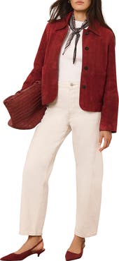 MINT VELVET The Essential Suede Jacket