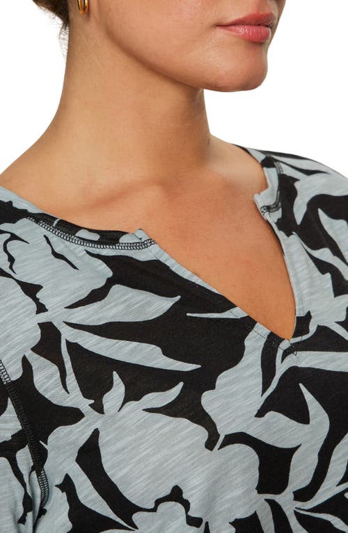 Sanctuary Perfect Notch Print Long Sleeve T-shirt In Multi