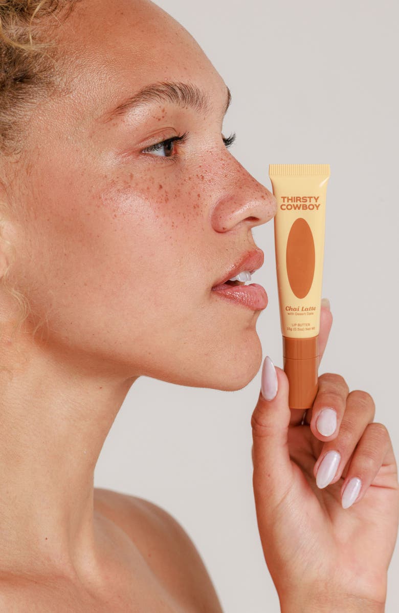 Thirsty Cowboy Lip Butter, Alternate, color, Chai Latte