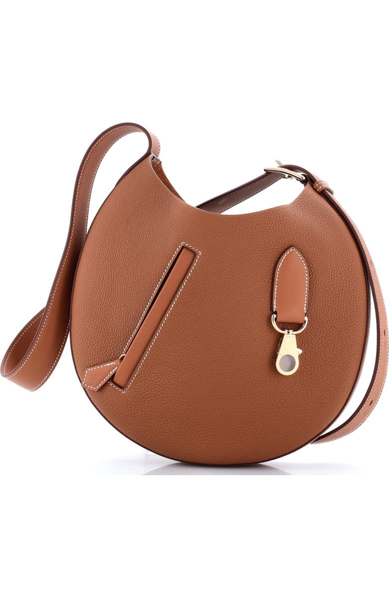 Pre-Owned Hermes Arcon Bag Togo and Swift Petite, Main, color, Gold