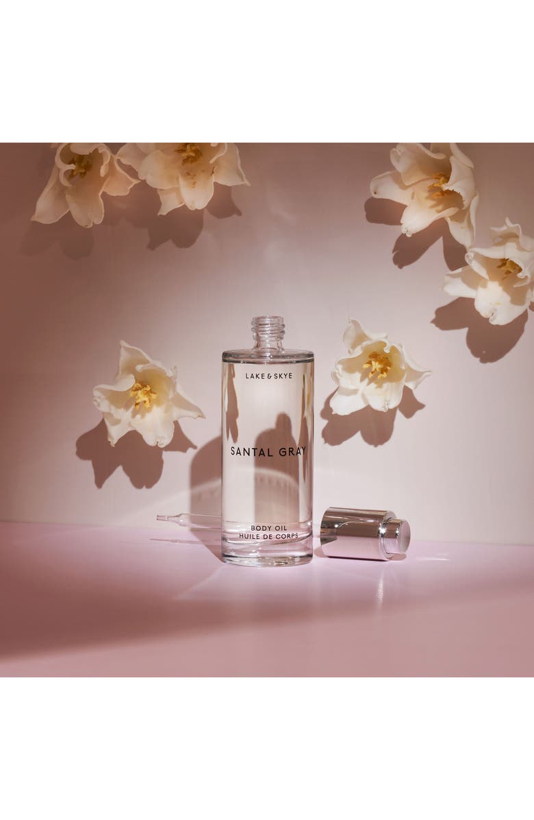 Lake & Skye Santal Gray Body Oil, Alternate, color, 