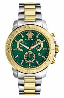 Versace New Chronograph Bracelet Watch, 45mm