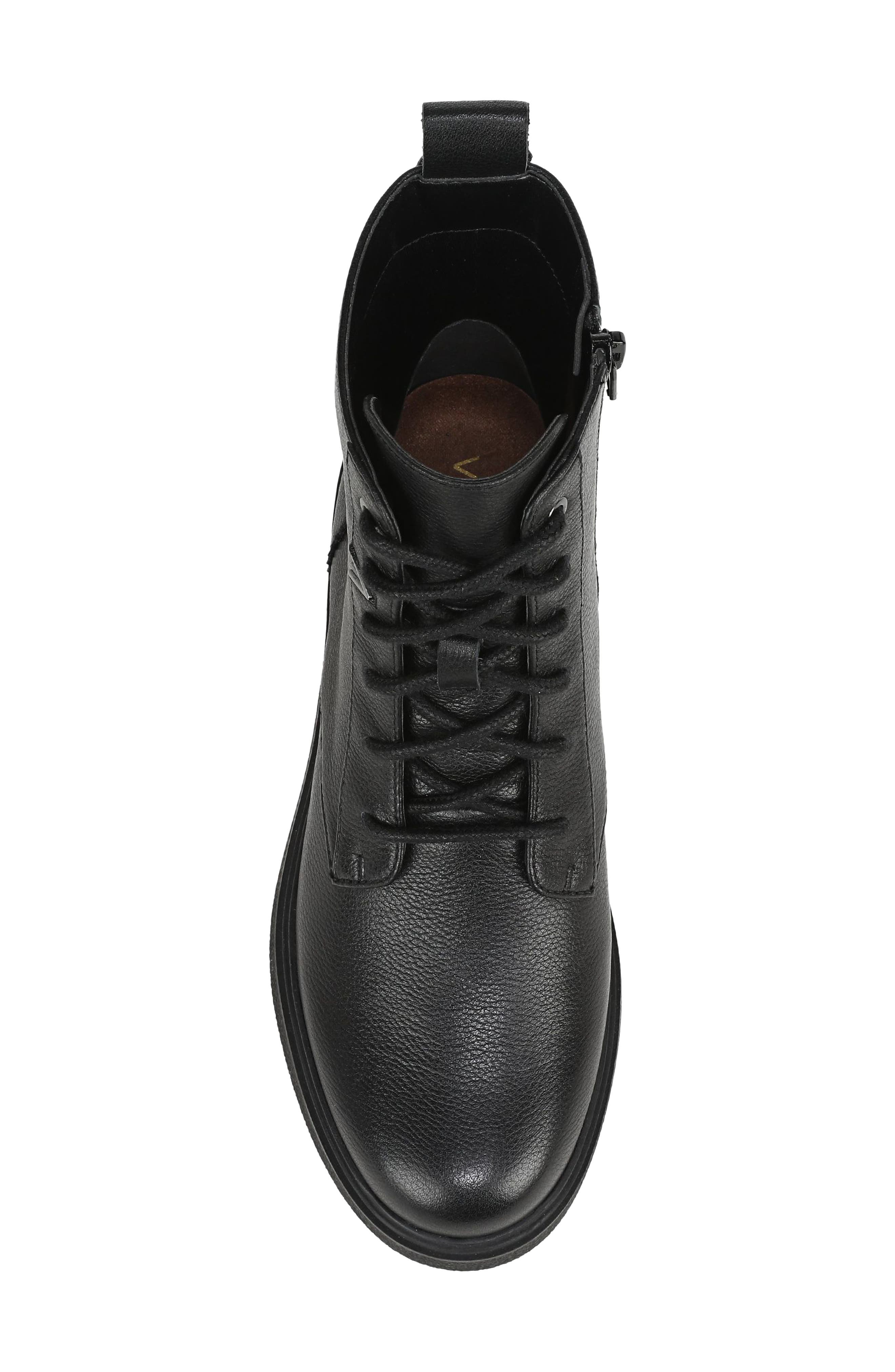 Delaney Leather Boot, Alternate, color, BLACK LEATHER