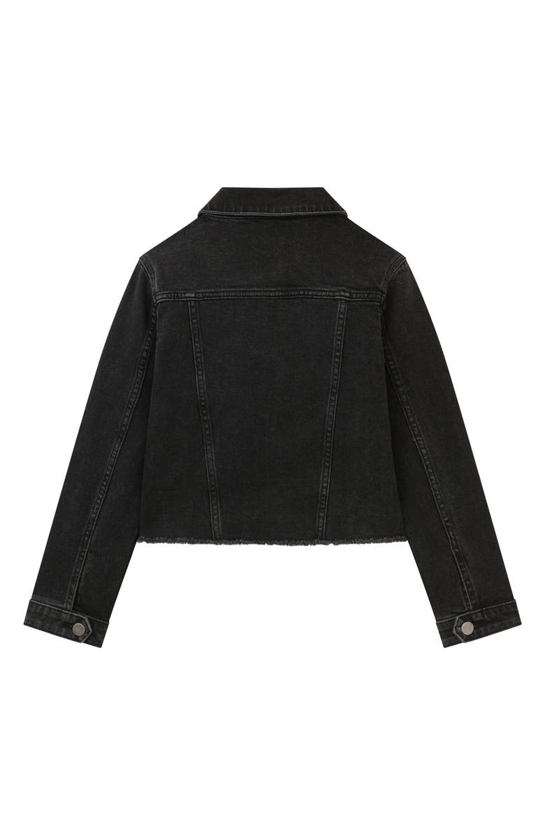 DL1961 Kids' Manning Fray Hem Denim Jacket, Alternate, color, 