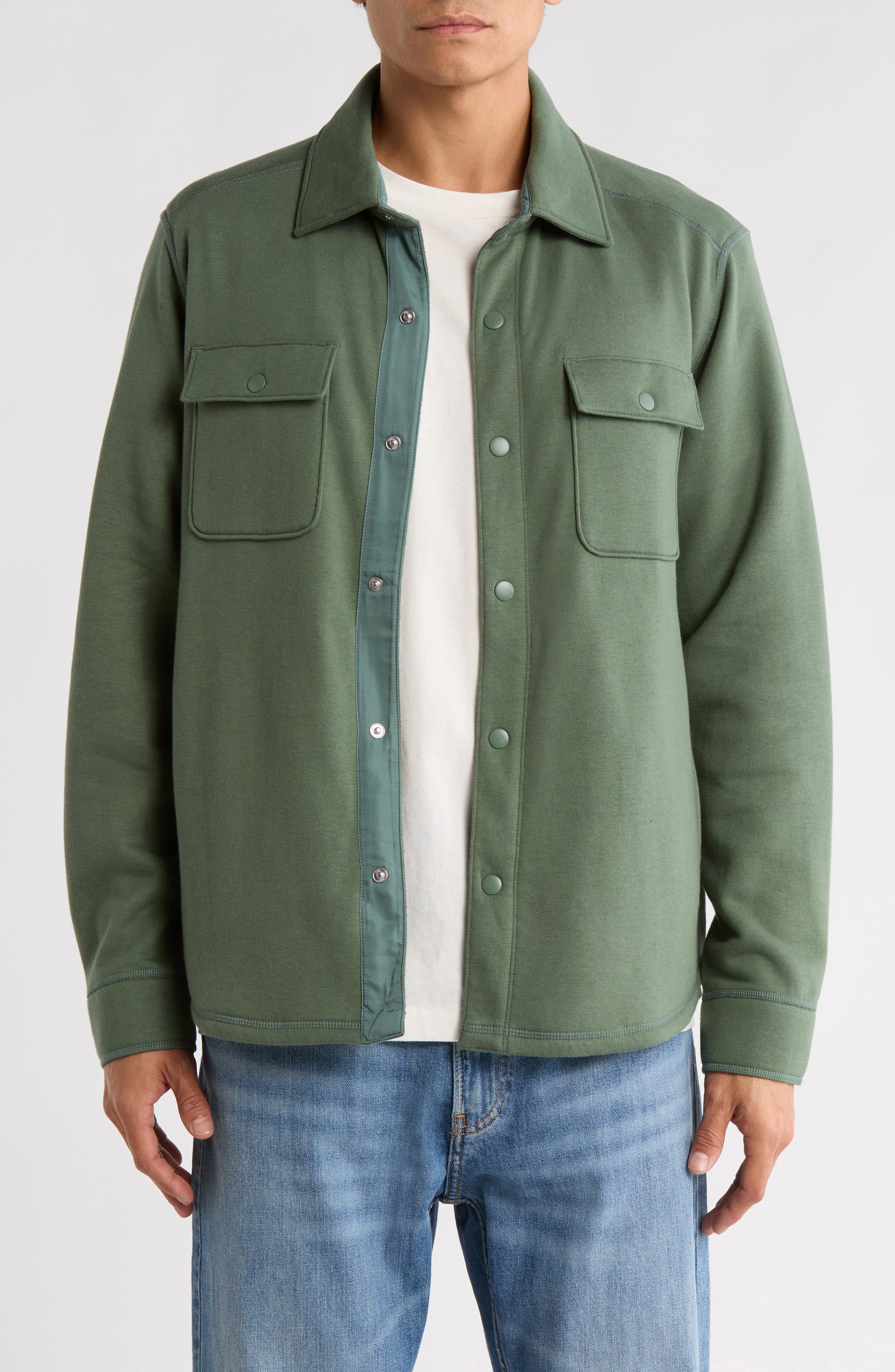 Roma Button Down Shirt Jacket - image 5
