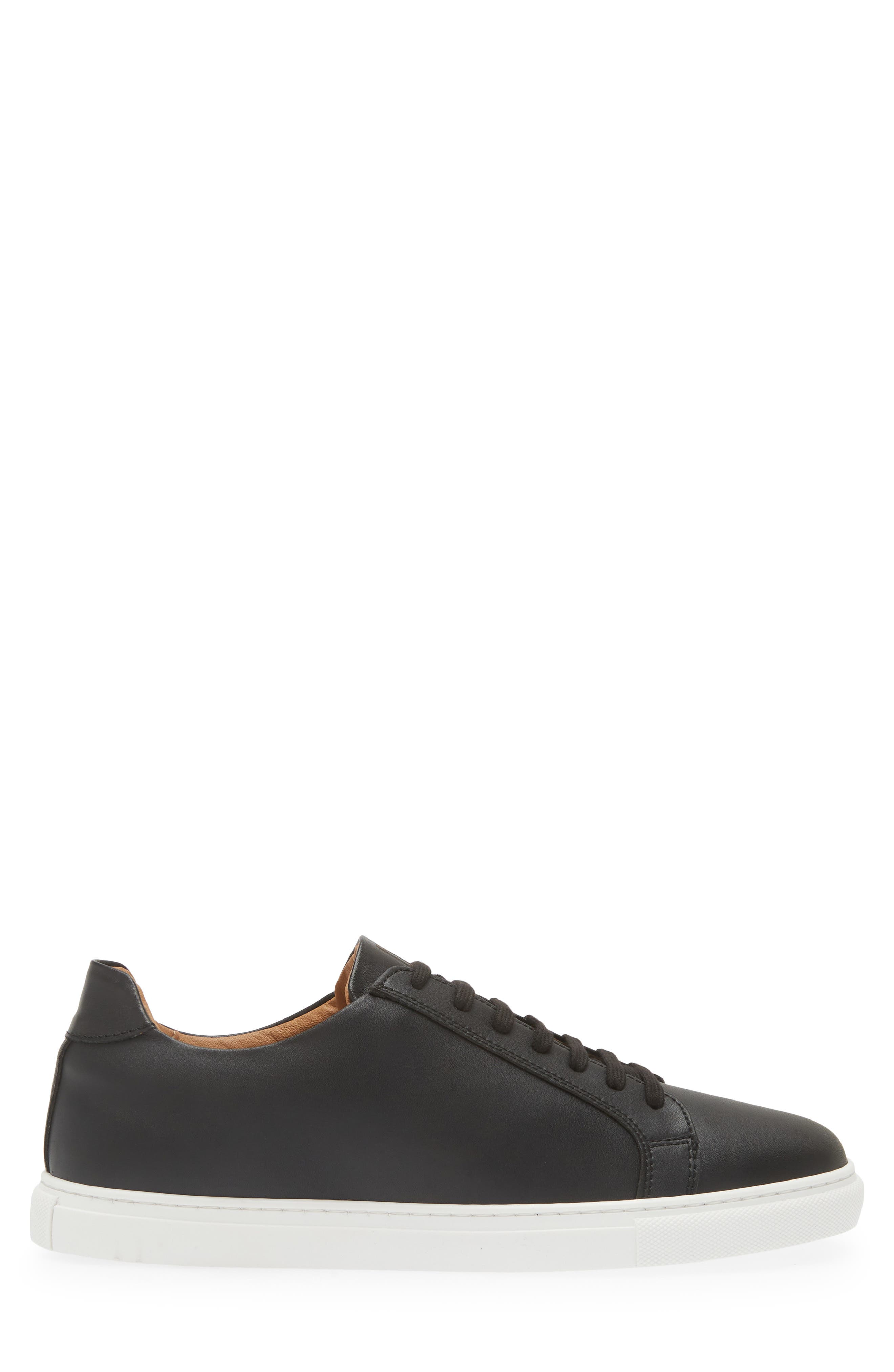 Bruno Magli Daniel Low Top Sneaker, Alternate, color, Black