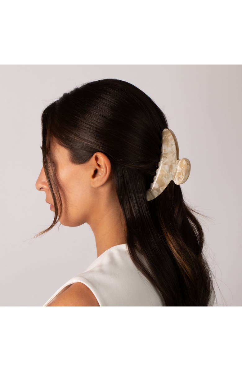 BY ADINA EDEN Jumbo Curved Classic Hair Claw Clip, Alternate, color, 