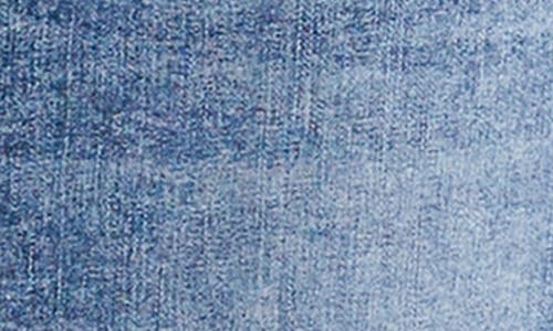 Wash Lab Denim Fray Two Step Denim Skirt In Two Step Blue