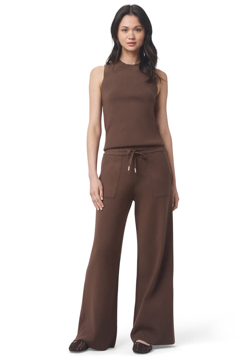 x @cellajaneblogsleeveless Sleeveless Tank Top, Alternate, color, CHOCOLATE BROWN