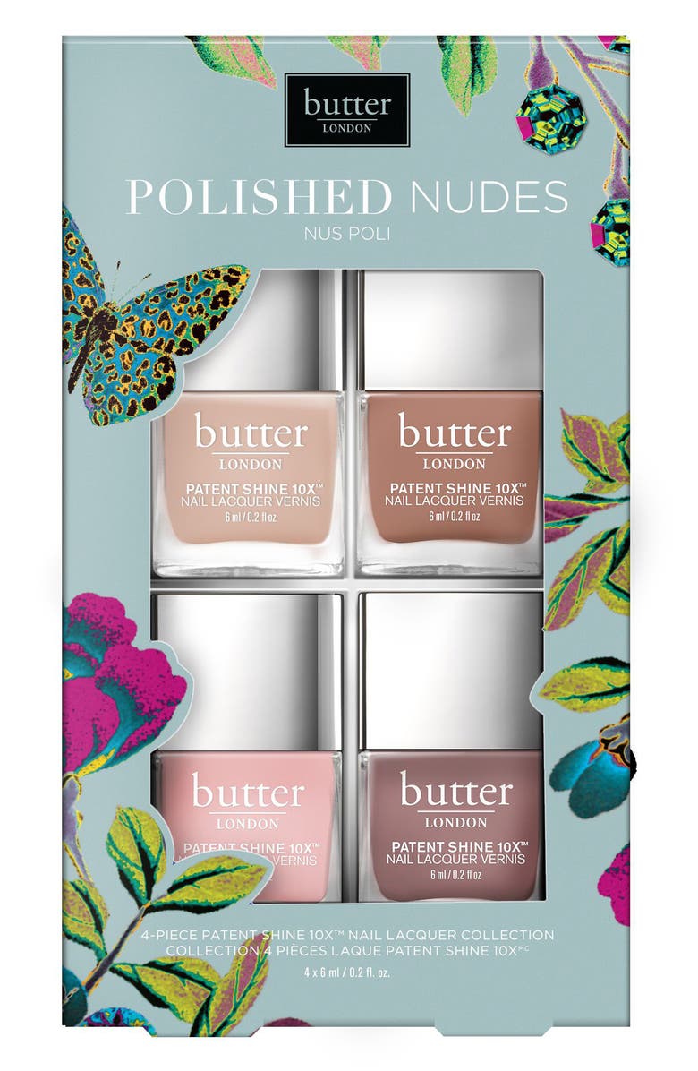 butter LONDON Rosy to Red Patent Shine 10x<sup>™</sup> Nail Lacquer Set, Alternate, color, 