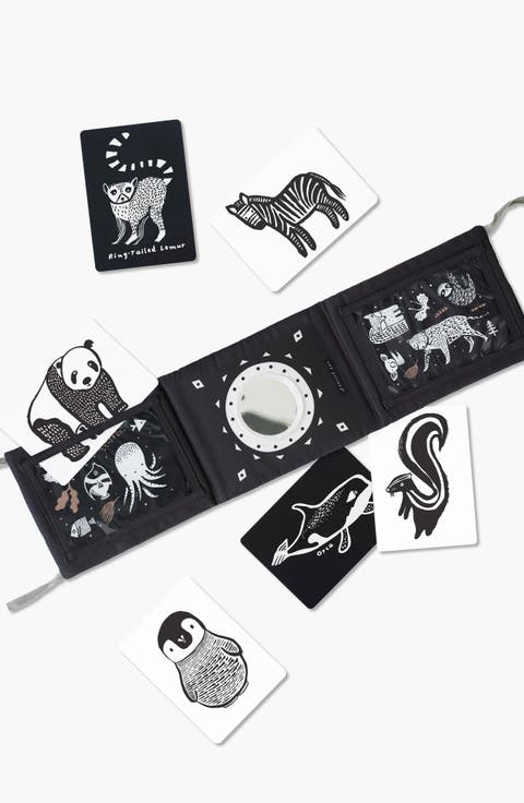 Tummy Time Gallery  with Mirror and Art Cards for Baby Bundle