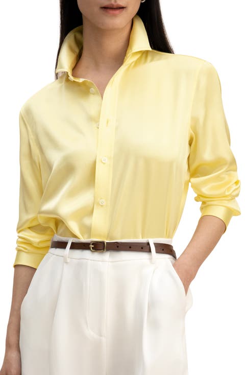 Golden Cocoon Tailored Shirt