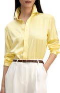 Lilysilk Golden Cocoon Tailored Shirt