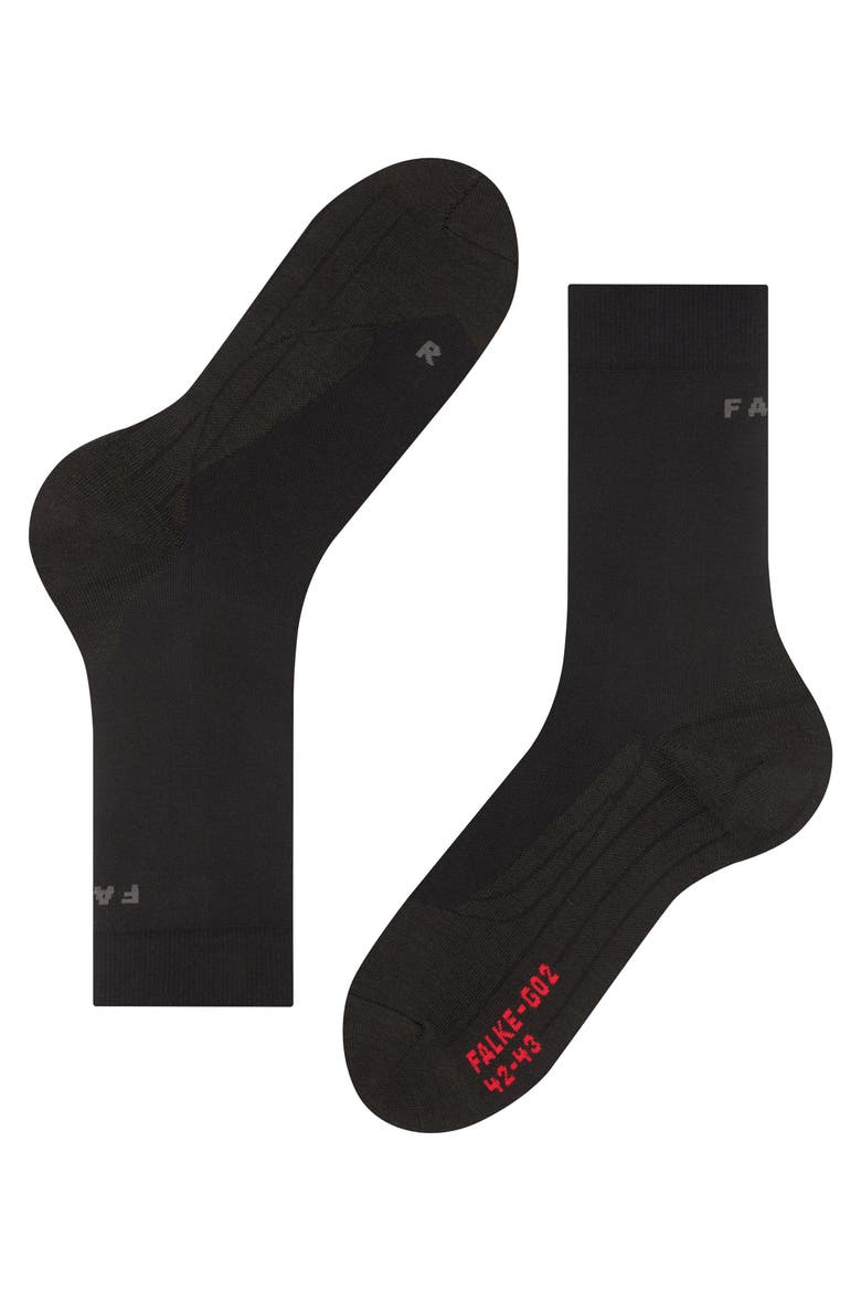 GO2 Golf Socks for Spiked Shoes, Alternate, color, Black