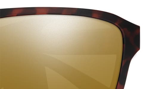 Smith Embark 58mm Chromapop™ Polarized Square Sunglasses In Tortoise/chromapop Bronze