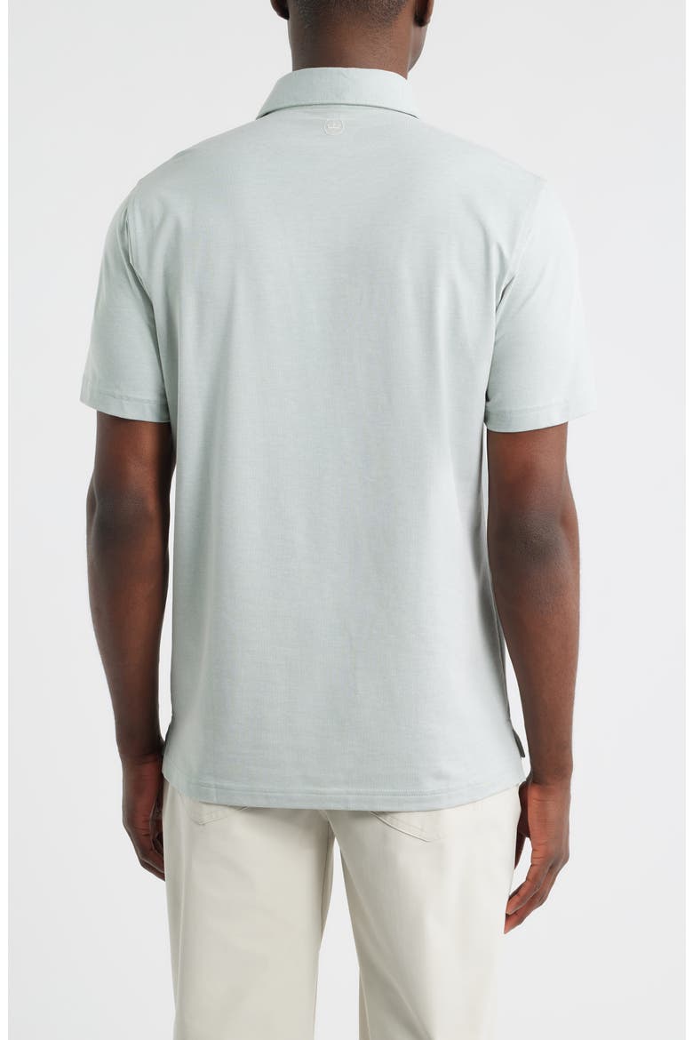 Crown Crafted Albatross Pima Cotton Blend Polo, Alternate, color, LIGHT WILLOW