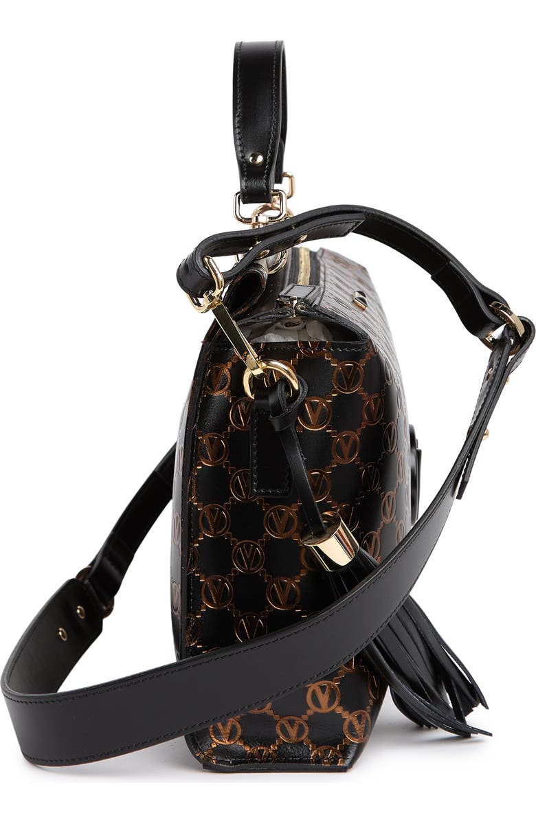 VALENTINO BY MARIO VALENTINO Bridget Leather Logo Monogram Crossbody Bag, Alternate, color,