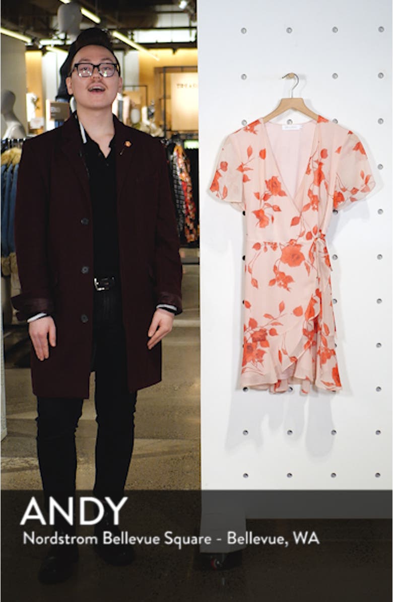 Isabella Wrap Minidress, sales video thumbnail