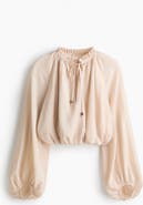 H&M Oversized Crêpe Blouse