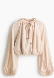 H&M Oversized Crêpe Blouse