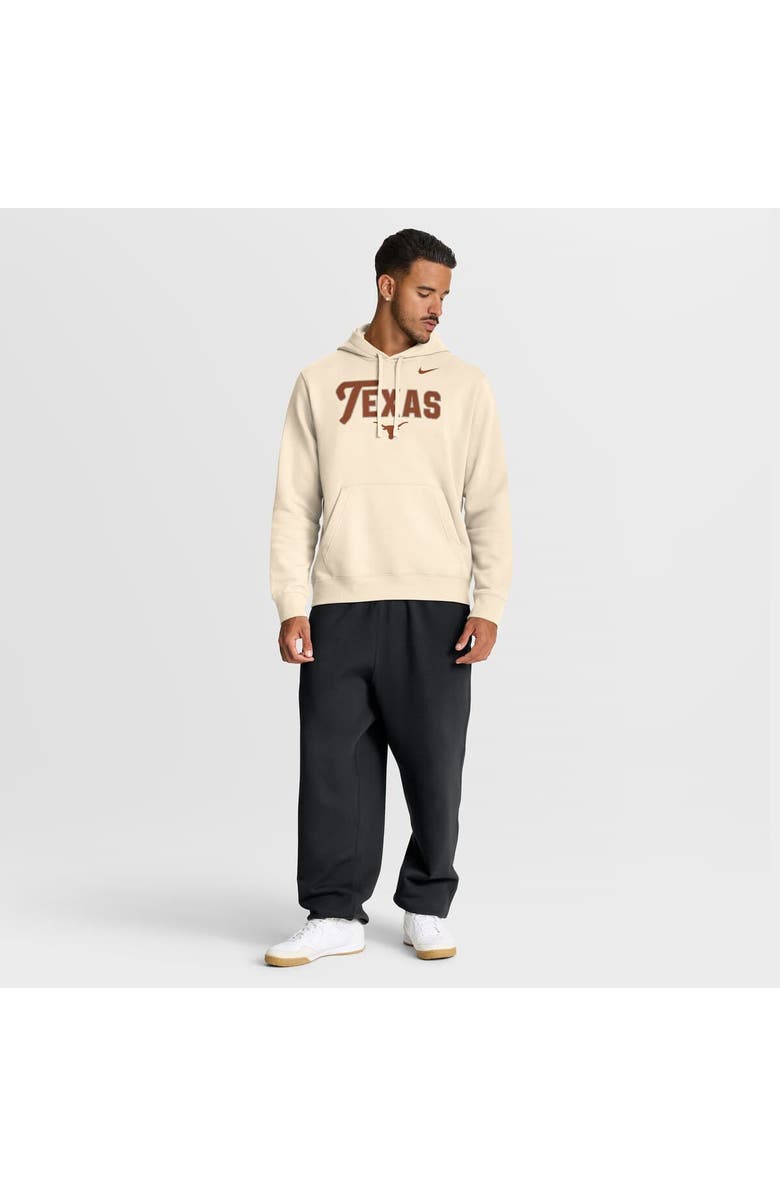 Nike Men's Nike Natural Texas Longhorns Primetime Club Hoodie, Alternate, color, Natural