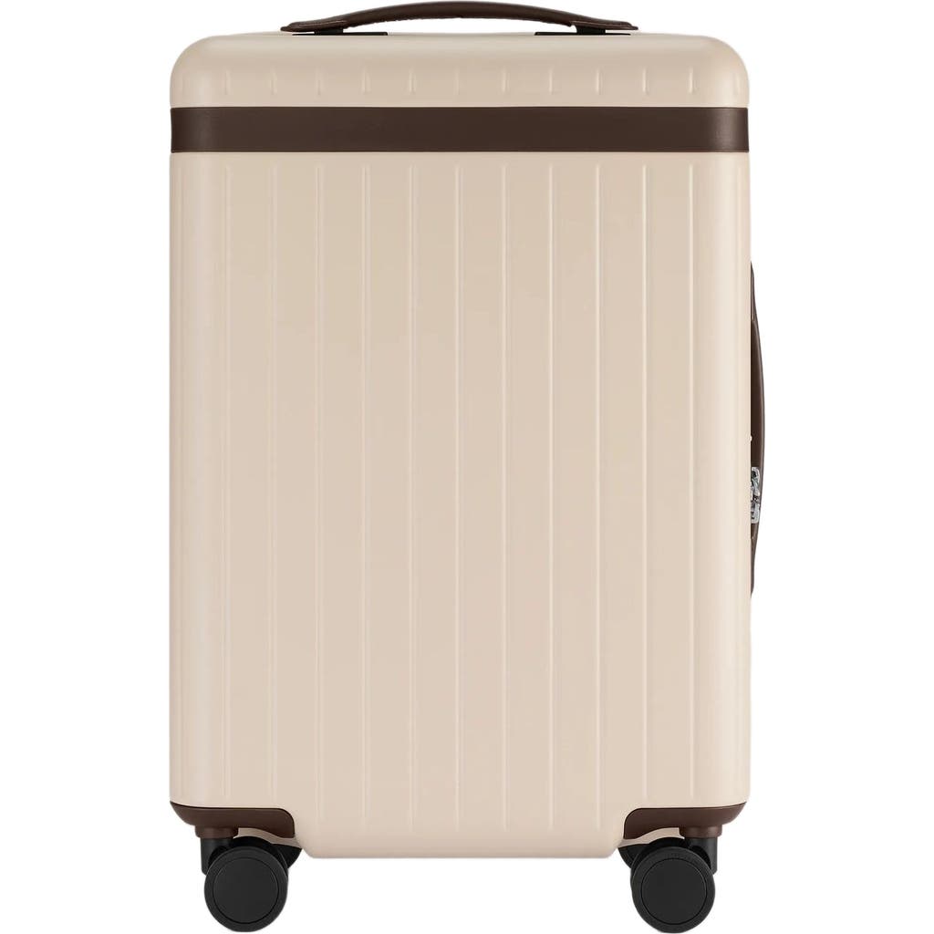 Carl Friedrik The Carry-on Zipped Suitcase In Brown