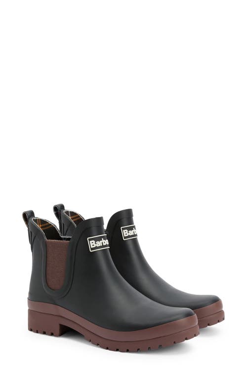 Barbour Mallow Wellington Chelsea Boot In Brown