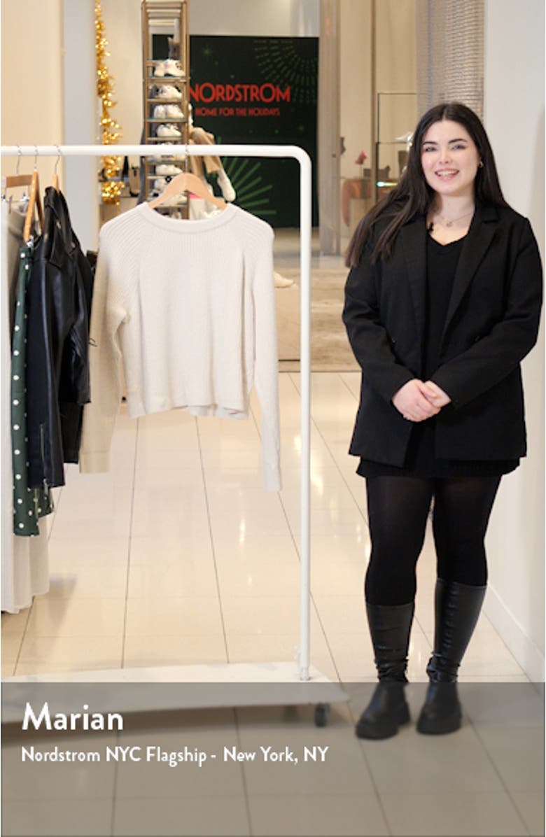 Raglan Sleeve Chenille Sweater, sales video thumbnail