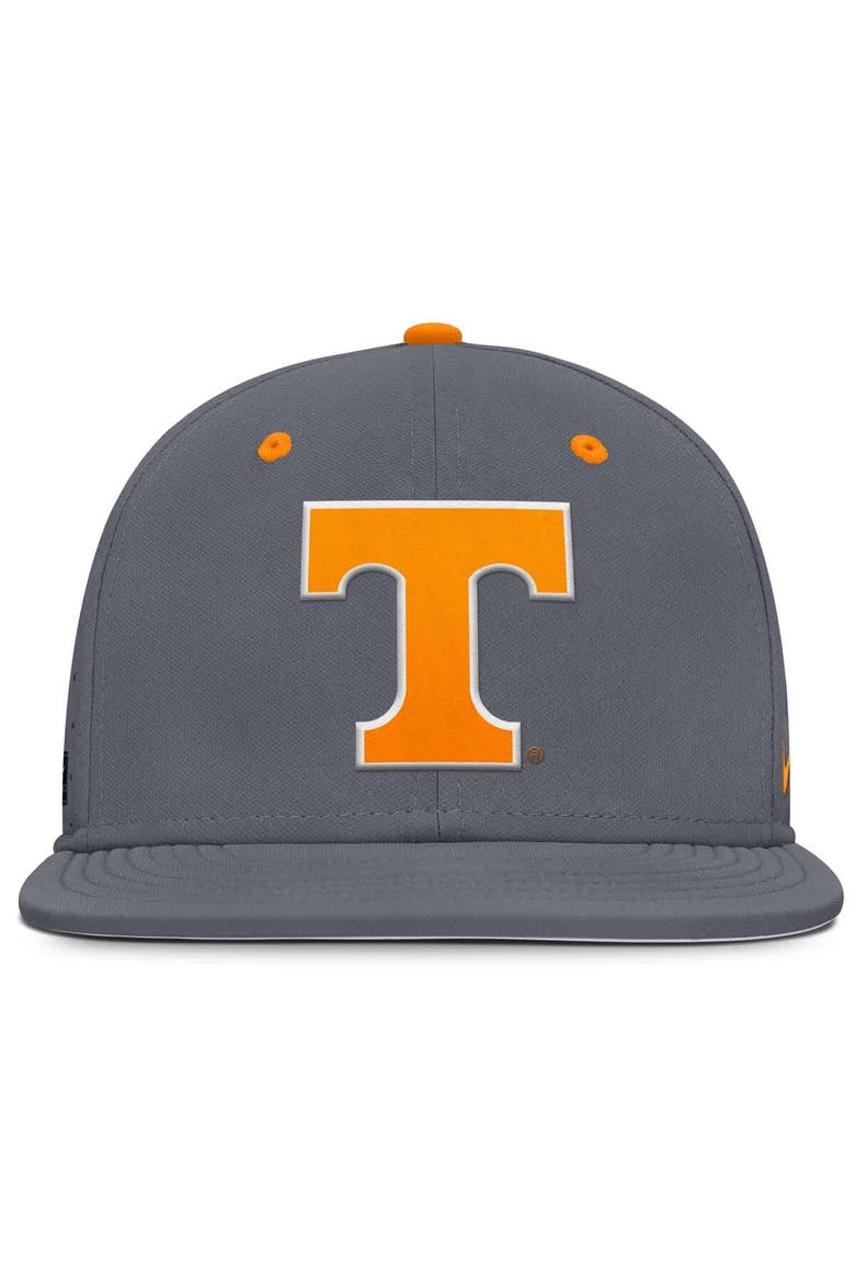Men's Nike Gray Tennessee Volunteers Dugout True Dri-FIT Fitted Hat, Alternate, color, Gray