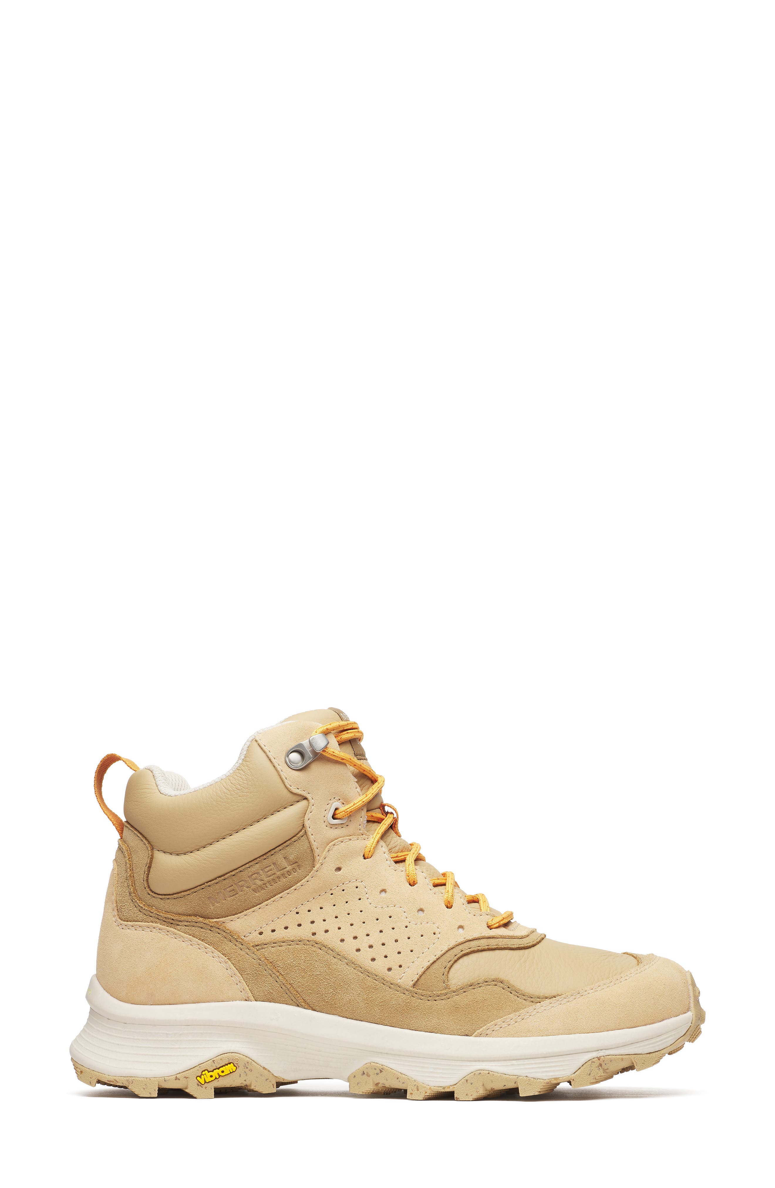 Speed Solo Waterproof Mid Hiking Sneaker, Alternate, color, LATTE/ SIENNA