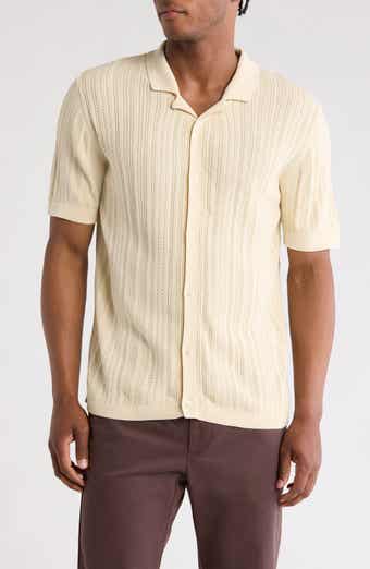 Civil Society Sweater Knit Button-Up Resort Shirt