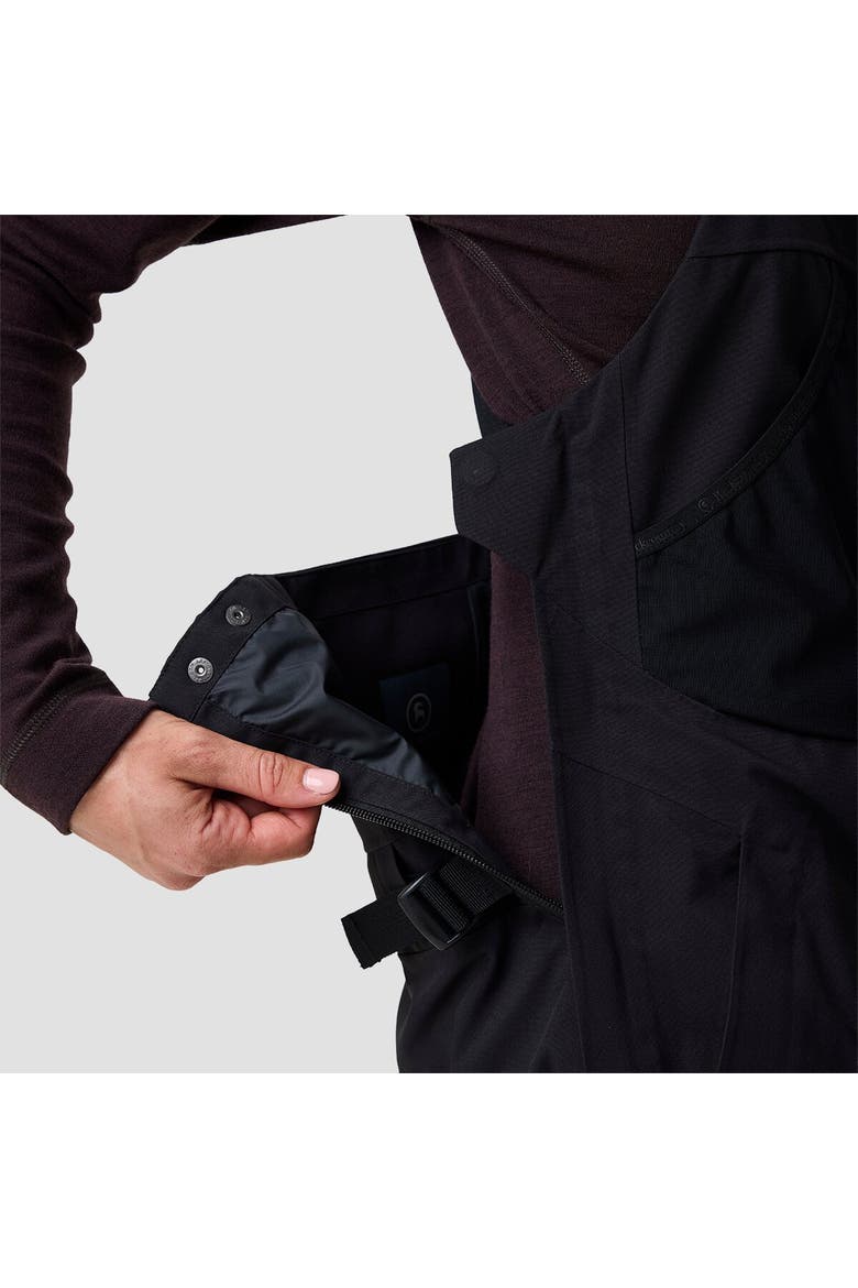Bga Cottonwoods Xpore Shell Bibs - Women's, Alternate, color, Black