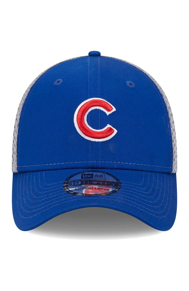 New Era Men's New Era Royal Chicago Cubs Team Neo 39THIRTY Flex Hat, Alternate, color, Royal