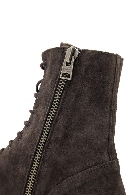 Allsaints Hank Lug Sole Boot In Gray