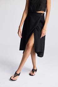 Reistor Overlap Midi Skirt