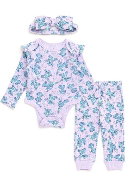 Lilo & Stitch 3-Piece Bodysuit and Pants Set