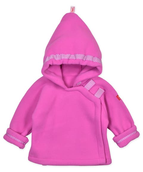 Warmplus Favorite Water Repellent Polartec® Fleece Dot Ribbon Jacket (Toddler & Little Kid)