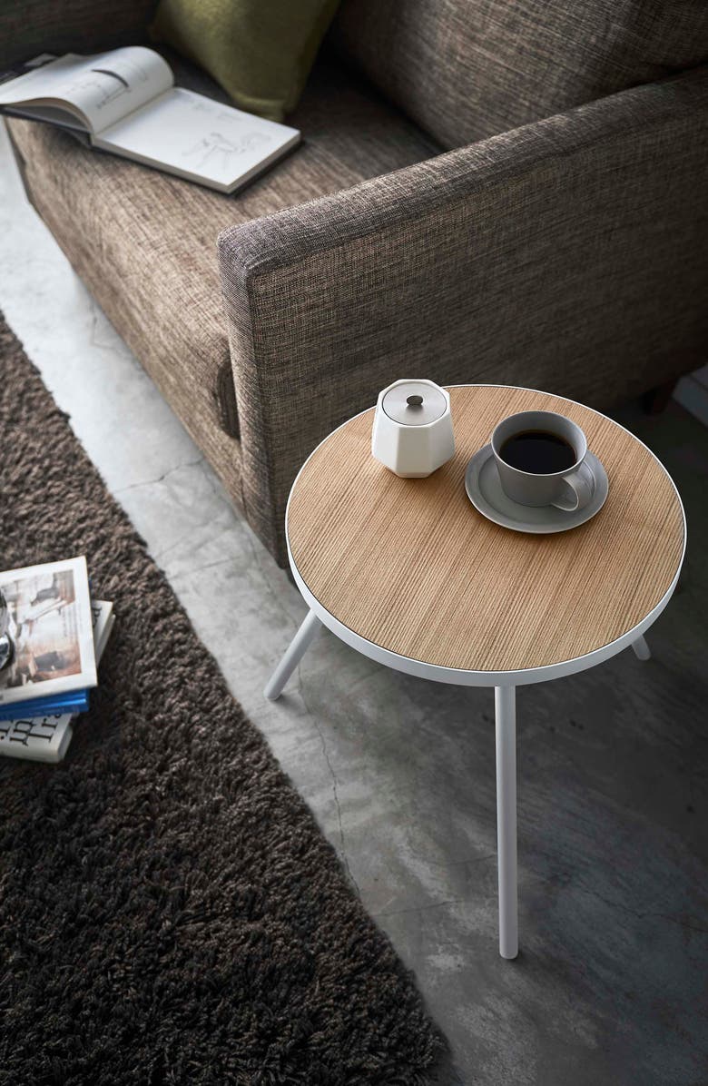 Yamazaki Round Accent Table, Alternate, color,