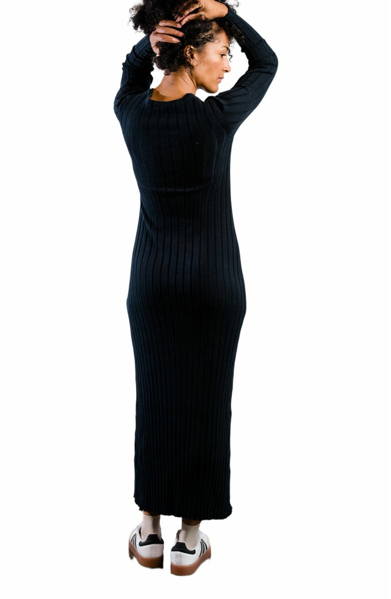 ABLE Bridget Knit Midi Dress, Alternate, color, 